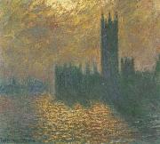 Claude Monet Houses of Parliament,Stormy Sky Spain oil painting artist